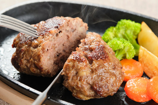 【雲仙あか牛100%使用】雲仙あか牛ハンバーグ(加熱済み)  10個入